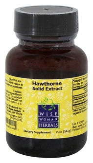 Wise Woman Herbals – Hawthorn Berry Extract Liquid - Extra Strength 4:1 Extract - Alcohol-Free - for