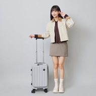 20吋/前開式/PC箱體/Hinomoto靜音輪煞車/旅行箱/行李箱-多色任選