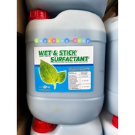 Wet & Stick Surfactant 20L (sama fungsi dengan Kenpo 888 dan Farmpol 303 ) Gam Pelekat Racun Baja Fo