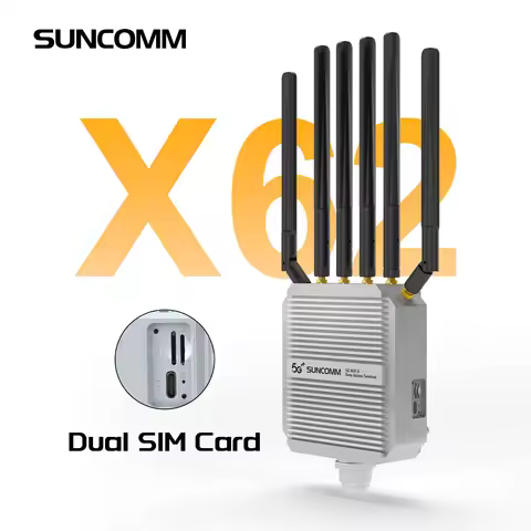 New SUNCOMM CP520 Outdoor Router With WiFi6 5G NR AX3000 IPQ5018 Dual Band High-gain Antenna Power O