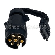 Trailer Conversion Plug High Strength Waterproof 7/13 Pin To 4 Pin Trailer Connector Adapter for RV