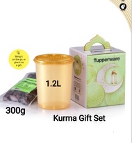 Tupperware Kurma Gift Set - Kurma 300g + Deco Canister 1.2L+ Gift Box