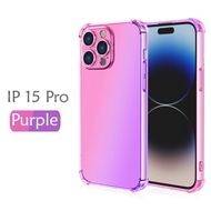 Carristo Ip ho ne 15 15 Plus Ip 15 Pro Ip 15 Pro Max Rainbow Aurora Anti-Shock Case Cover Back TPU S