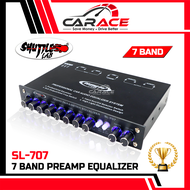 SHUTTLE LAB SL-707 | 7-Band Pre-Amp Parametric PreAmp with Subwoofer Output | PreAmp 7 Band Equalize