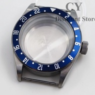 NH35 Case 41mm Silver Stainless Steel Wacth Case Sapphire Glass fit NH35 NH36 ETA 2836 Miyota 8205 8