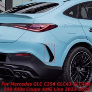2Pcs Car Spoiler Body Kits For Mercedes GLC C254 GLC43 GLC450 300 400e Coupe AMG Line 2023-2025 Rear