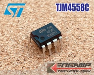 (มีตัวเลือก) [IC] TJM4558C DIP8 ST Dual OP-AMP