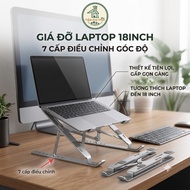 Height Adjustable Aluminum Laptop and Tablet Stand 18inch