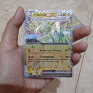 Tyranitar EX 045/170 RR SV3S Pokemon Indonesia TCG Trading Card Game