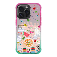 HI-SHIELD Stylish เคสใสกันกระแทก iPhone รุ่น Picnic1 [เคส iPhone15][เคส iPhone 14][เคส iPhone 13]