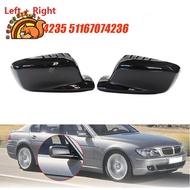 1Pair Car Rearview Mirror Covers Trim Caps for     E65 E66 E67 E46 Coupe E46  51167074236 5116707423
