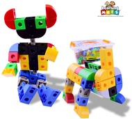 ตัวต่อทรงลูกบาศก์ 6 รูปทรง 150 ชิ้น (Cube puzzle 6 shapes 150 pieces) [Learning Mats]