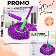 (Twist Mop) Swivel Floor Mop Twist Mop Magic Automatic Mop Tool Automatic Stick