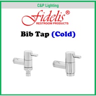 Fidelis Stainless Steel Cold Bib Tap FT-103-9 FT-104-9