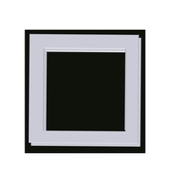 Cardboard Rectangular 7/8/10/12/14/16/18/20/24-inch photo frame liner