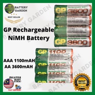 GP AA 3600mAh Rechargeable Battery GP AAA 1100mAh Rechargeable Battery Ni-MH NiMH Authentic Imported