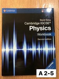 [EN]Cambridge IGCSE® Physics Workbook (Cambridge International IGCSE) 2nd Edition by David Sang (Author)หนังสือภาษาอังกฤษ