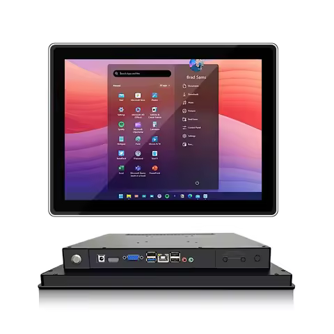 10.1 Inch 1280x800 Industrial Touch Panel All In One PC Mini Computer Capacitive Touch with Core i3/