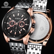OCHSTIN e Series Steel Strap Multi-functional Quartz Watch Cool Beauty Elegant Exquisite Men's Quartz Watch LYUE