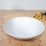 Striped Ceramic Pasta Bowl Ceramic Pasta Bowl/ Ceramic Pasta Bowl/