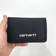 Carhartt WIP Payton Wallet Carhartt ปักตัวอักษรกระเป๋าสตางค์กันน้ำผ้าใบที่เก็บบัตร30 Off