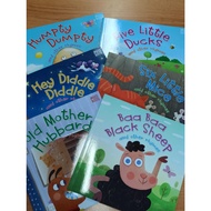 English Nursery Rhymes Treasure Import book Miles Kelly