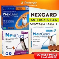 Nexgard and Nexgard Spectra Chewable Tablet Anti Ticks and Fleas for Dogs and Puppies