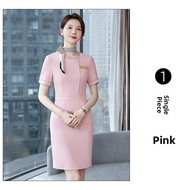 Fashionable Professional Aesthetic Jewel Store Front Desk Work Dress