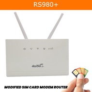 ⚡Free Shipping 🇲🇾⚡4G LTE MODIFIED MODEM RS980+ Unlocked Sim Bypass Hotspot Unlimited Internet
