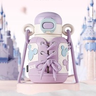 GERM迪士尼正版聯名款兒童保溫杯女孩上學專用吸管水杯