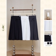 (The Upwind Kite) Pleated skirt, high quality material, smooth and easy to mix and match Calie Cx162