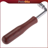 [PETSOLA] Piano Tuner Spanner Tool, Professional,Guzheng Square Tuning Hammer Wrench L Shape