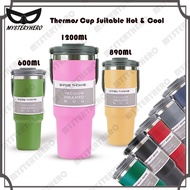 MysteryHero1200ml/890ml/600ml Thermos Bottle Vacuum Insulated Tumbler Hot And Cold Stainless Steel W
