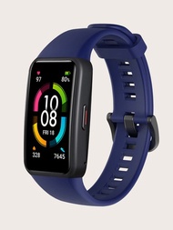 素色錶帶適用於Huawei Band 6
