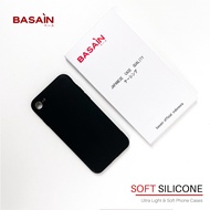 Casing Iphone 7 Iphone 8 Soft Silicone Back 100% Original - Black Mate