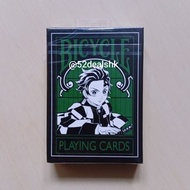 全新美國Bicycle啤牌日本動畫鬼滅之刃撲克牌Demon Slayer: Kimetsu no Yaiba playing cards 鬼滅の刃動漫週邊cardistry 花切 poker magi
