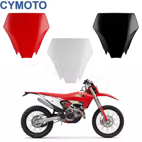 Motorcycle Front Number Plate Fairing Card License Cover Number Plate Flat For GASGAS EX EC 300 350F