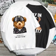 Funny Cartoon Tshirt Women | Men's Shirt Teddy Bear | Teddy Bear Shirt Men - Funny XS-6XL