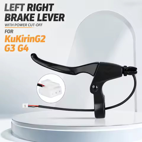 For KuKirin G2 G3 G4 Brake Handle Lever with 2-Pin Cut-off Switch Plug and Play Repair Part