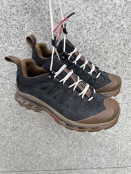 GR10K x Salomon hiking shoes Advanced Quest Low Salomon Men's Low Top Brown Black Outdoor Mountainee