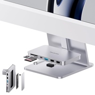 PULWTOP 7 in 1 USB C ハブ iMac 24インチ 2021/2023用 M.2 NVMe SSDスロット付 (SSD含まれない) iMac アクセサリー フック式 USB C Hu