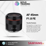 Samyang AF 45mm f/1.8 FE Lens For Sony A7IV / A7MK IV / A7MK 4 / A7III / A7C / A7 II / A7R III / A7R