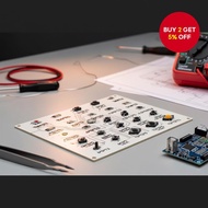 125PCS 25Values Tact Push Button Switch DIP SMD Micro Switch Micro Push Buttons Touch Component Kit,