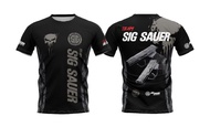 ใหม่ สุดยอดคอลเลคชั่น เสื้อยืดผ้าพิมพ์ TEAM SIG SAUER  เนื้อผ้าใส่สบาย แห้งเร็ว ไม่อมเหงื่อ