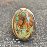 OLD PERSIAN TURQUOISE MULTI COLOR,EST DIM 32, 20, 11