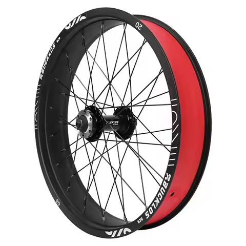 HW-20X4.0 Fat Bike Front Wheel Assembly, 80Mm Wide Rim