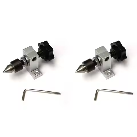 A98E-2X Center Revolving Live Center Head For Mini Lathe Beads Machine Woodwork Accessories For Mini