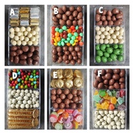 Eid chocolate package with 3 compartments chocolate hamper/ viral chocolate/