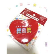 2-way Swimmer heart-shaped mirror