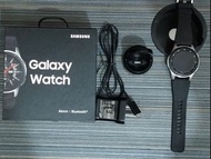 Galaxy watch (SM-R800)46mm 銀色 silver  藍芽|WIFI|GPS 99新 保存良好